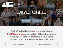 Tablet Screenshot of davidcrank.com